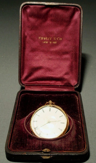 Appraisal: Men s pocket watch k gold th c with a