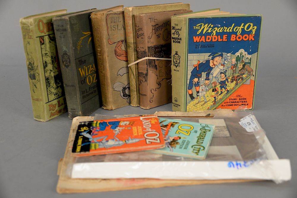 Appraisal: Group of miscellaneous books to include Frank Baum first edition