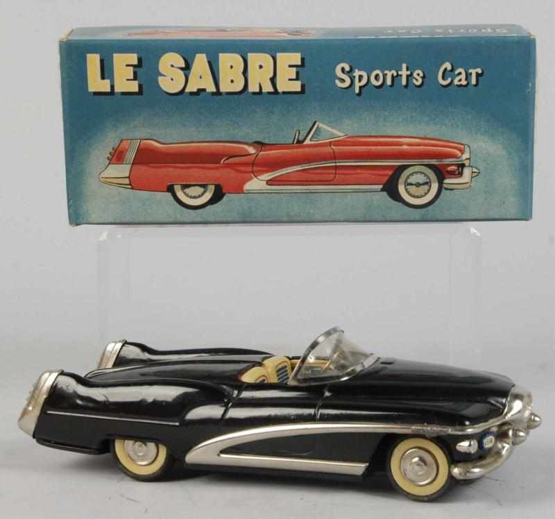 Appraisal: Tin Litho Buick Le Sabre Friction Toy Description Japanese Working