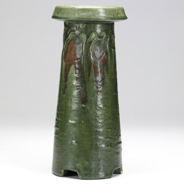 Appraisal: FEROCK Rare experimental vase by Frank Ferrell using clays from