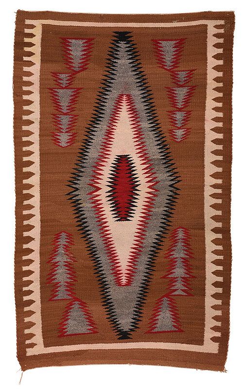 Appraisal: Red Mesa or Ganado Navajo Weaving first half th century