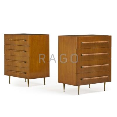 Appraisal: T H ROBSJOHN-GIBBINGS - WIDDICOMB Pair of dressers Grand Rapids