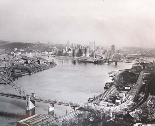 Appraisal: Panoramic View of Pittsburgh African American Mounted Infantry Unit Artist