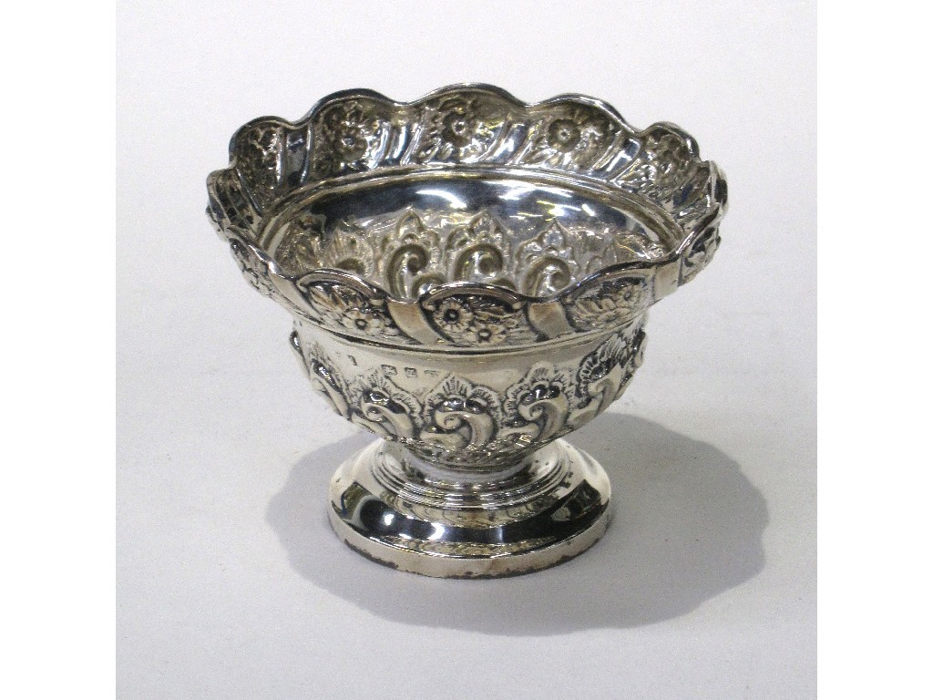 Appraisal: Victorian silver sugar bowl Birmingham