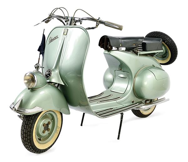 Appraisal: VESPA 'FENDER LIGHT' SCOOTER c Italy Manufactured by Enrico Piaggio