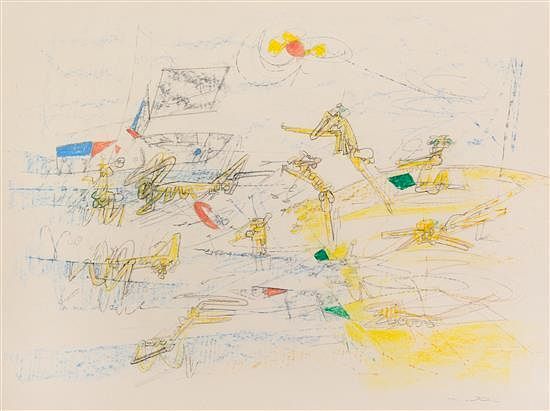 Appraisal: Roberto Matta Chilean - Untitled c - Roberto Matta Chilean