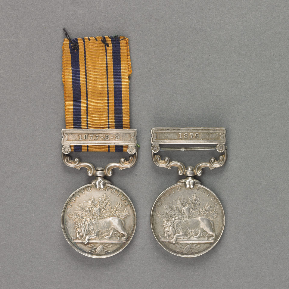 Appraisal: Two South Africa Medals - clasp - - Private J