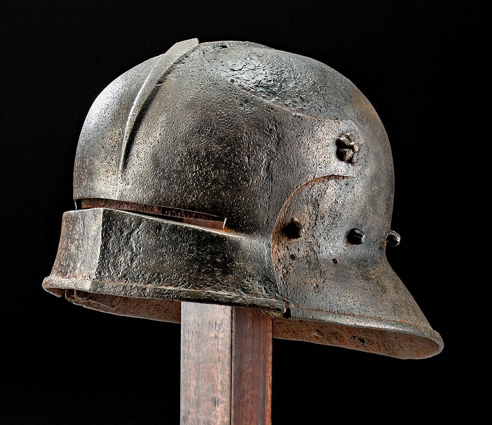 Appraisal: th C Northern Italian Steel Sallet Helmet Western Southern Europe