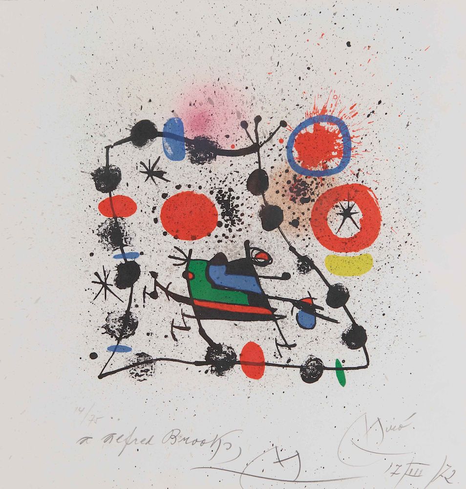 Appraisal: JOAN MIRO Spanish - Catalogue for the Exhibition Miro M