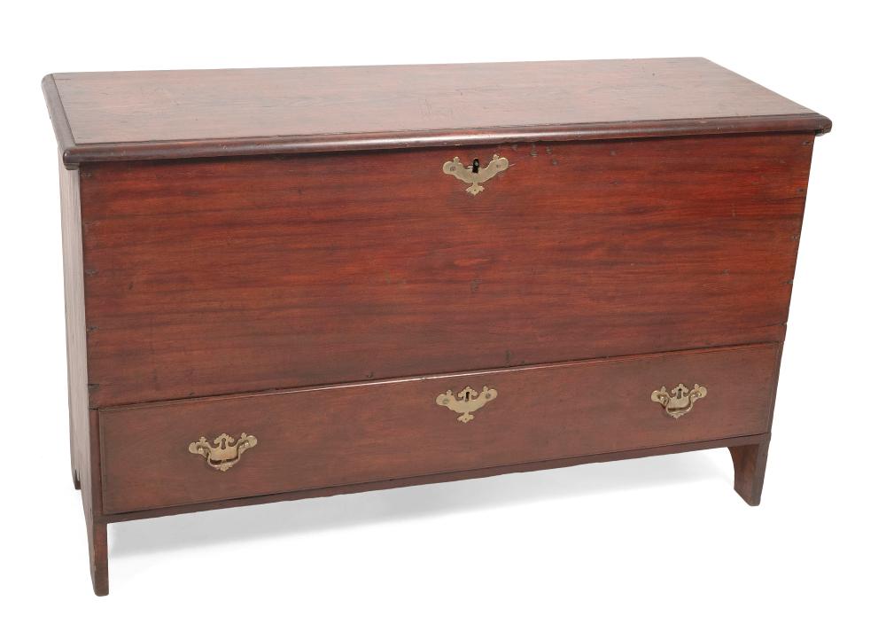 Appraisal: BLANKET CHEST NEW ENGLAND LATE TH EARLY TH CENTURY HEIGHT