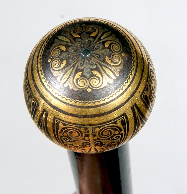 Appraisal: Toledo Damascene Cane Exclusive on Bidsquare Ca - High quality