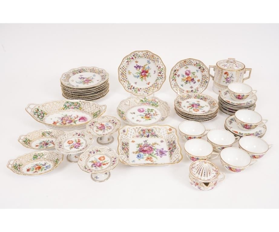 Appraisal: German porcelain tableware to include Rosenthal Schumann Dresden and a