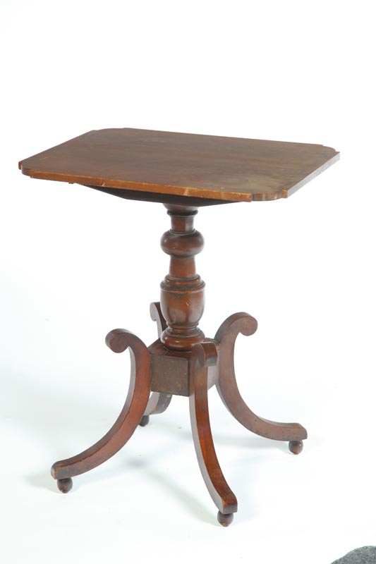 Appraisal: EMPIRE TILT TOP TABLE American attributed to Ohio th century