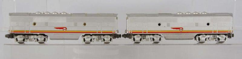 Appraisal: Lot of Lionel Santa Fe O- B Units Description Missing