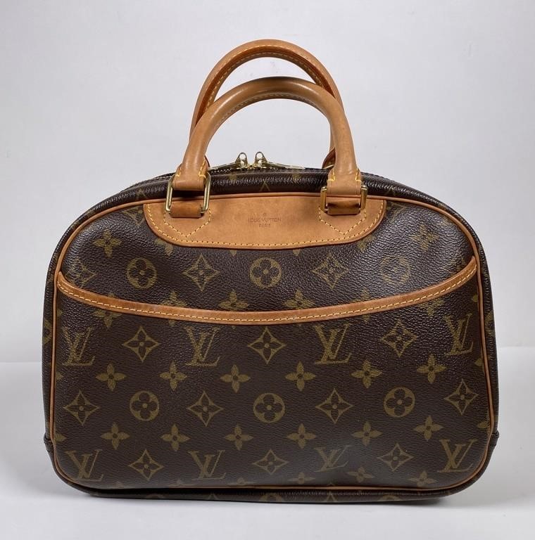 Appraisal: LOUIS VUITTON TROUVILLE MONOGRAMMED HAND BAGVintage LOUIS VUITTON mono Trouville