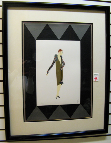 Appraisal: ERTE ROMAIN DE TIRTOFF SERIGRAPH LITHOGRAPH Russian French - Manhattan