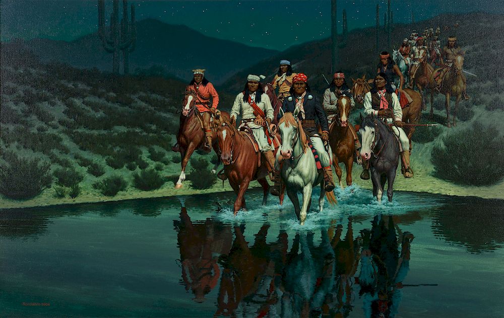 Appraisal: David Nordahl b Geronimo - Lions of the Desert Exclusive