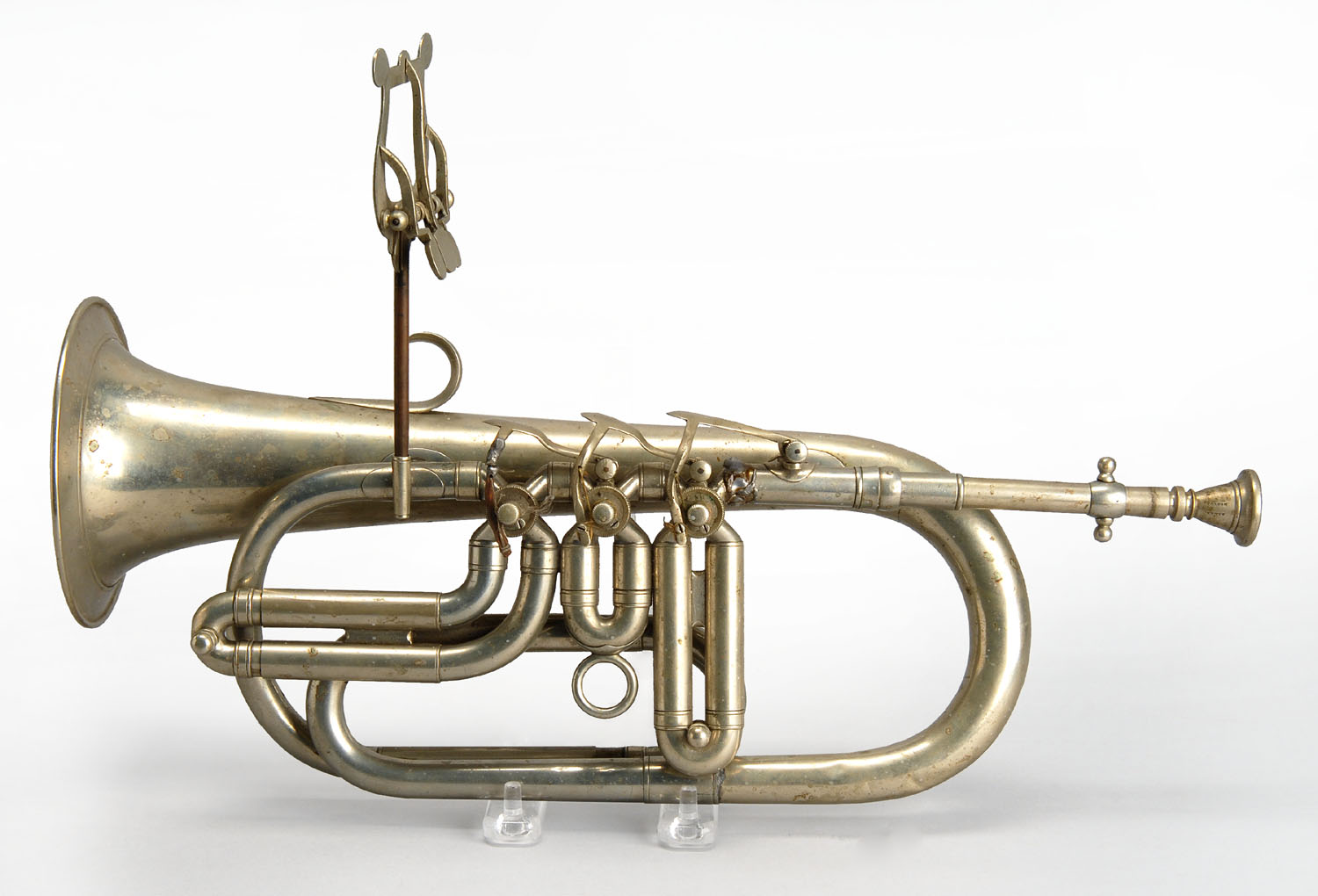 Appraisal: IMPORTANT ALLEN HALL CO OF BOSTON TOP-ACTION ROTARY VALVE CORNET