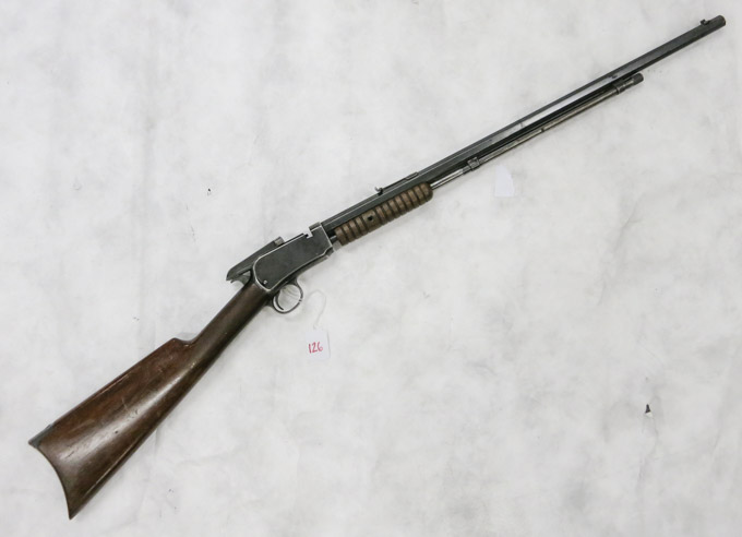 Appraisal: WINCHESTER MODEL SLIDE ACTION RIFLE W R F caliber octagonal