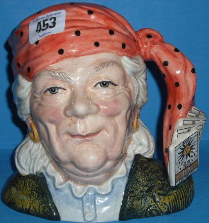 Appraisal: Royal Doulton Large Character Jug The Fortune Teller D with