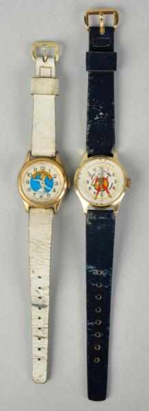 Appraisal: Lot Captain Marvel Cinderella Wrist Watches Captain Marvel is marked