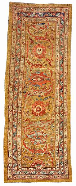 Appraisal: A Bakshaish runner Northwest Persia size approximately ft in ft