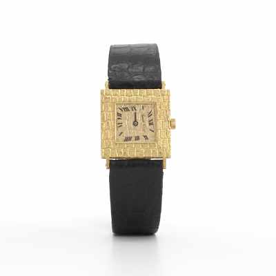 Appraisal: A Ladies' Bueche Girod k Gold Watch k yellow gold