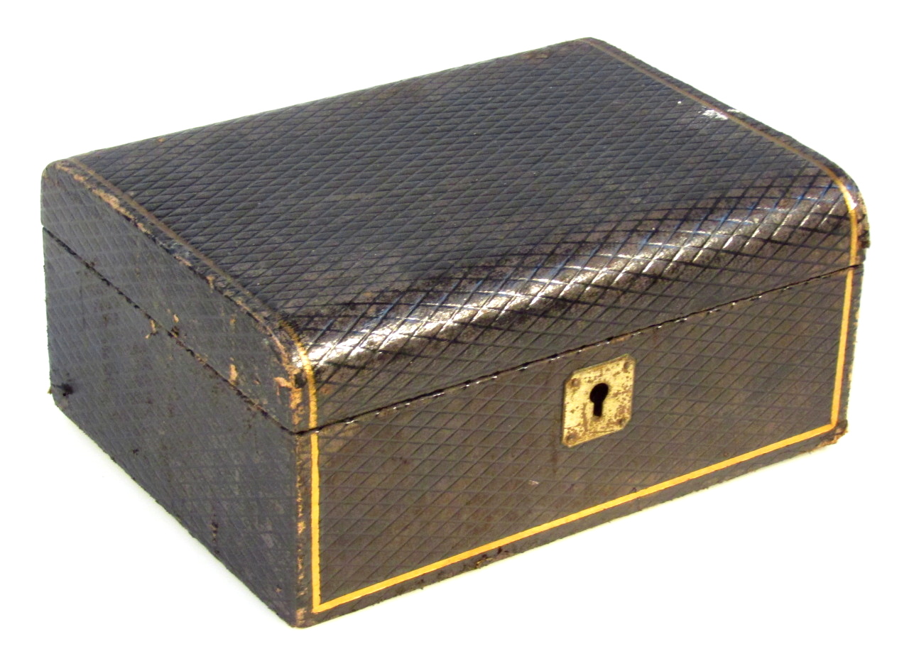 Appraisal: An early thC Boot's Fancy Department jewellery casket the pressed