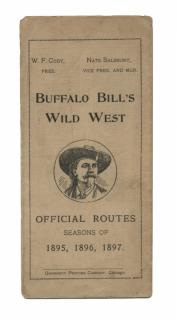 Appraisal: Cody W F Buffalo Bill's Wild West Official Route Book