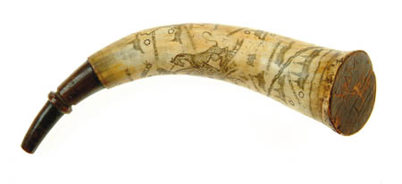 Appraisal: MAP HORN - light weight horn with British coat of