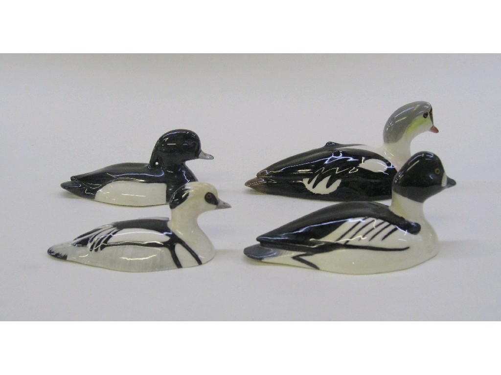 Appraisal: Four Beswick birds from the Peter Scott series to include