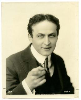 Appraisal: Houdini Harry Photographic Portrait of Houdini New York Apeda Studio