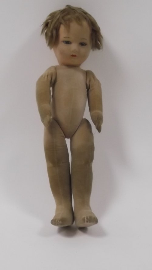 Appraisal: A Chad Valley felt doll with beaded eyes and swivel