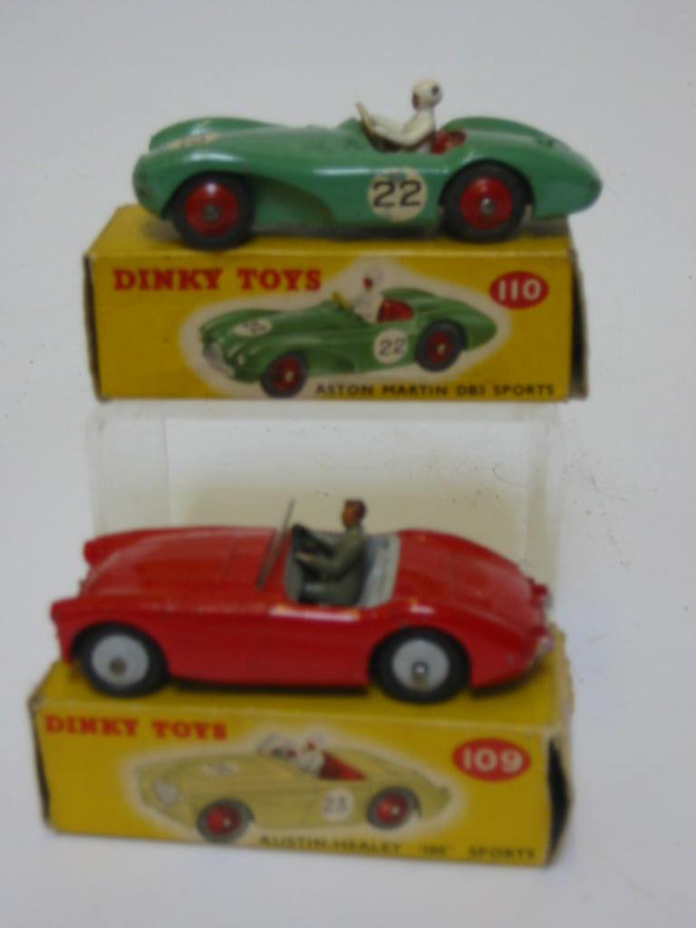 Appraisal: Austin Healey red and grey Aston Martin green and red