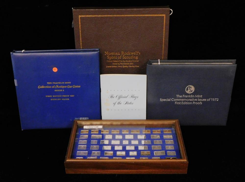 Appraisal: LOT OF FOUR FRANKLIN MINT COLLECTIONS THE FIRST SET IS