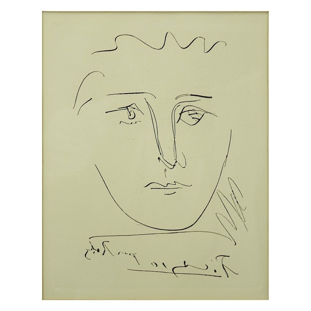 Appraisal: Pablo Picasso - Etching Pablo Picasso Spanish - Etching Pour