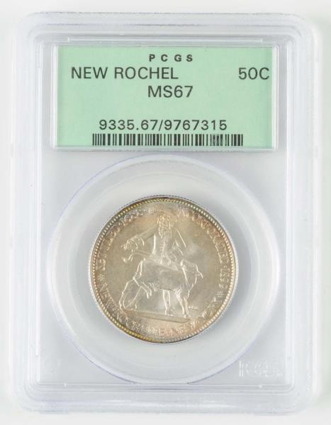 Appraisal: Commemorative New Rochelle PCGS MS