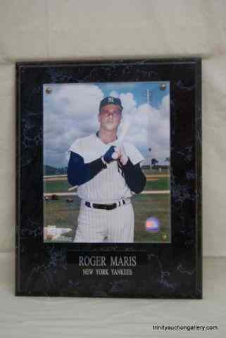 Appraisal: New York Yankees Roger Maris PhotographThis is a very nice