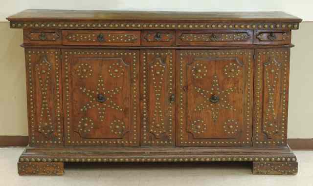 Appraisal: SPANISH BAROQUE PERIOD CREDENZA Spain or Portugal late th early