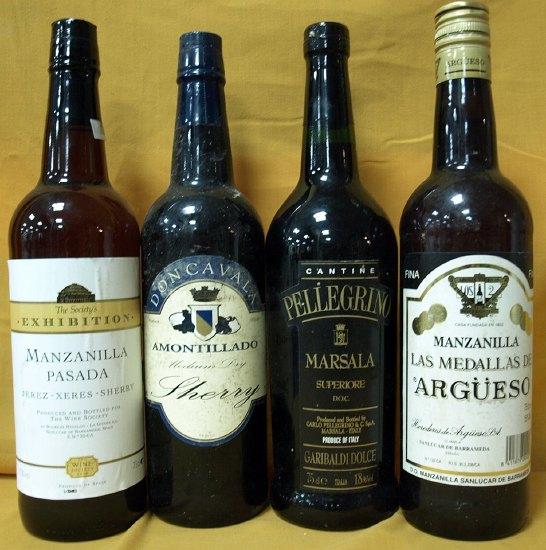 Appraisal: Manzilla Las Medallas de Argueso bottleManzilla Pasada Wine Society bottlesAmontillado