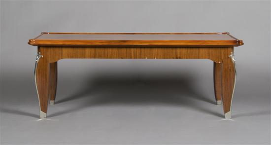 Appraisal: A French Art Deco Low Table Leleu Height x width