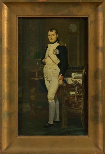 Appraisal: After Jacques-Louis David French - Napoleon in His Study color