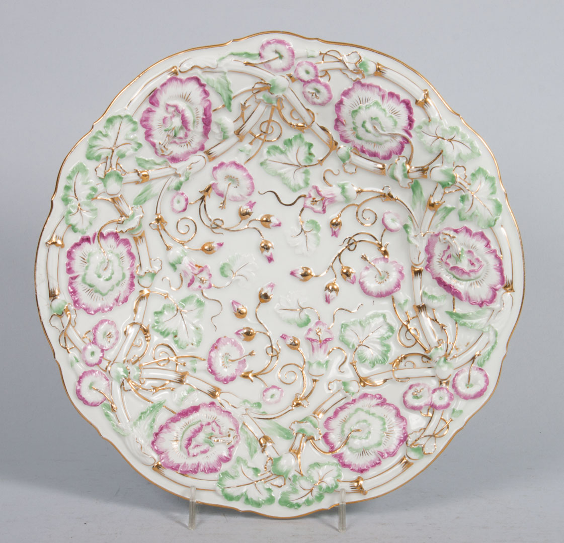 Appraisal: Meissen porcelain bowl early th century with polychromed and floral