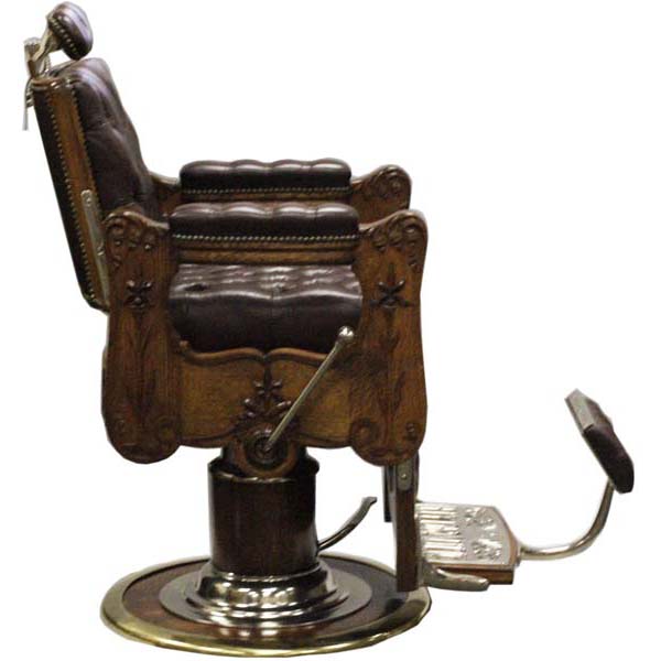 Appraisal: Early 'Koch's Grand Prize Hydraulic Barbers' Chair No ' ornate