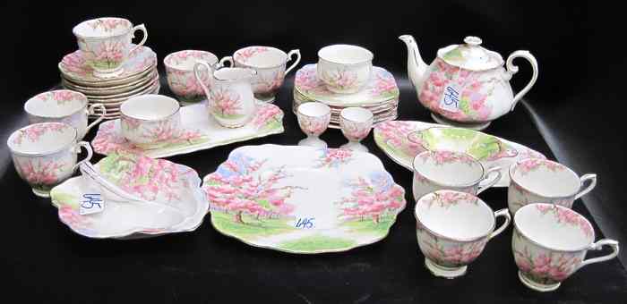 Appraisal: PIECE ROYAL ALBERT FINE CHINA SET in the ''Blossom Time''