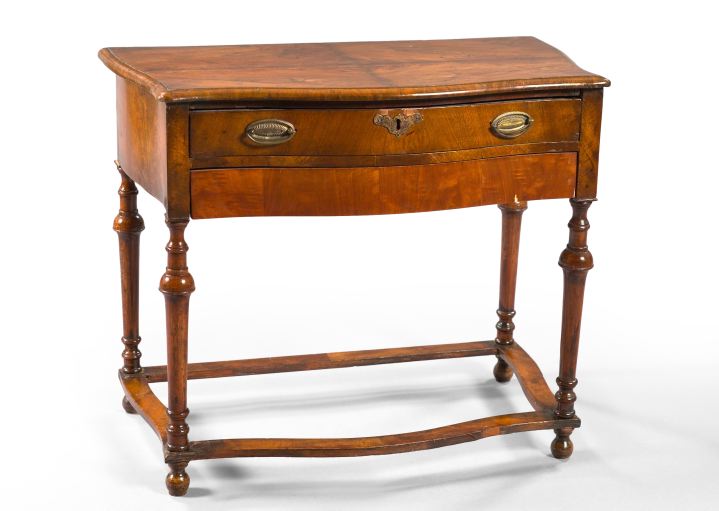 Appraisal: Provincial Louis XV-Inspired Mahogany Side Table fourth quarter th century