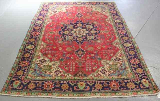 Appraisal: Heliz Style Carpet From a Forest Hills NY location Dimensions