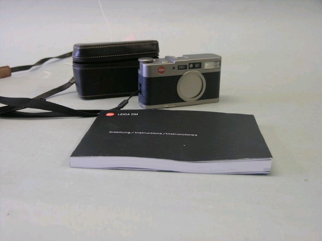 Appraisal: A Leica CM mm Compact camera made in Germany in