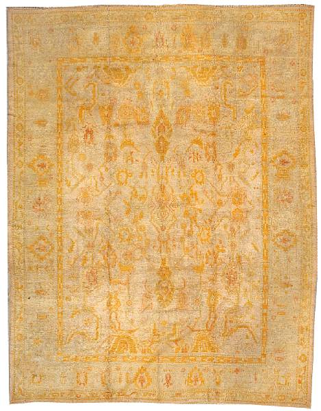 Appraisal: An Oushak carpet West Anatolia late th century size approximately