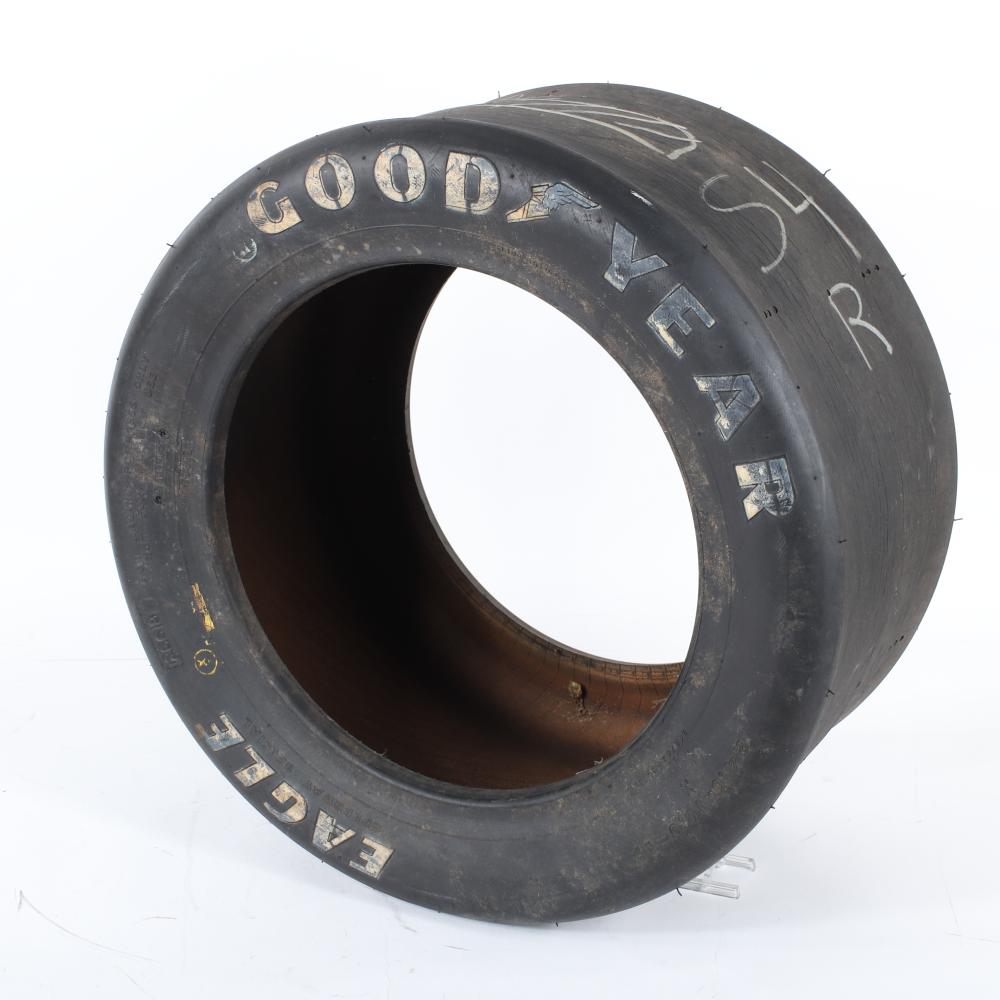 Appraisal: HOWDY HOLMES MICHIGAN INDY CAR RACE USED TIRE Howdy Holmes